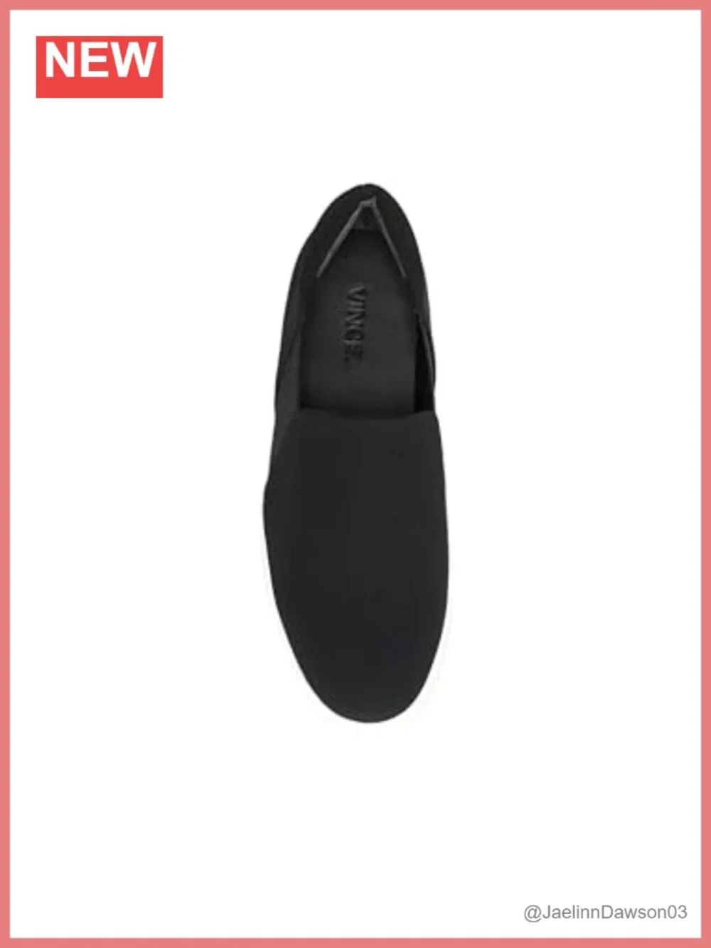 Vince Warren Women's Platform Slip-On Sneakers Rubber Sole 2 Inch